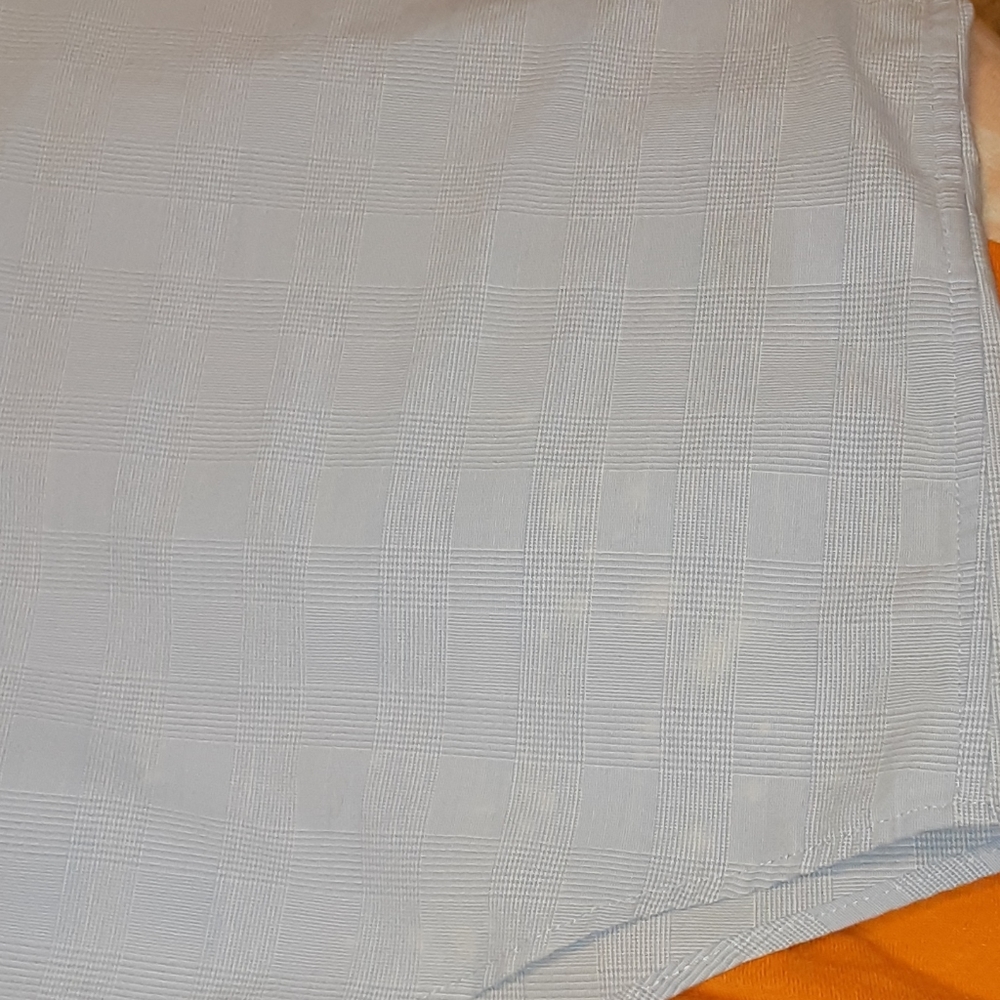 Nordstrom Rack No Iron Shirt 15.5 34/35 Trim Fit View 5